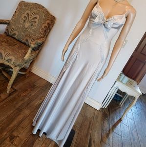 Tara Subkoff for bebe Satin and Rhinestone Gown